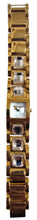 Carica l'immagine nel visualizzatore di Gallery, Orologio Donna Placcato Oro con Cristalli – Bracciale Gioiello