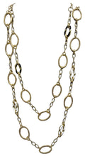 Carica l'immagine nel visualizzatore di Gallery, Collana due fili catena oro