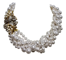 Load image into Gallery viewer, Five-strand vintage pearl necklace | L'OFFICIEL Vintage