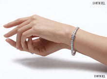 Cargar imagen en el visor de la galería, Bracciale Tennis in Moissanite e Argento 925 | L'Officiel