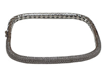 Загрузить изображение в средство просмотра галереи, Сожгли браслет с цветным паве стразами и аметист zircon