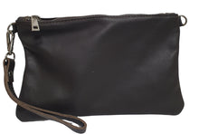 Carica l'immagine nel visualizzatore di Gallery, Pochette in pelle testa di moro unisex