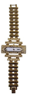 Women's Watch Gold with Crystals – Made in Italy