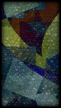 Load image into Gallery viewer, sciarpa lana multicolore geometrico
