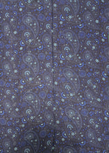 Charger l&#39;image dans la galerie, Sciarpa in seta leggera sfondo blu
