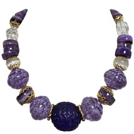 Collana variante glicine multicolore