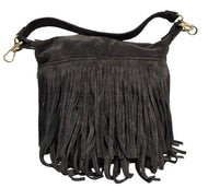 Borsa di pelle camoscio taope