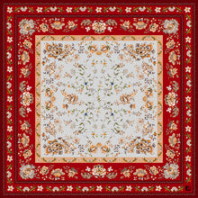 Load image into Gallery viewer, Foulard seta 90*90 seta ruby
