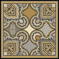 Foulard seta 90*90 seta gold