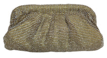 Carica l'immagine nel visualizzatore di Gallery, Pochette colore oro da sera con strass
