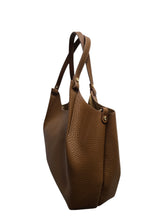Carica l'immagine nel visualizzatore di Gallery, Borsa Hobo in Pelle Marrone
