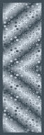 Sciarpa Seta 70x190 Cerchi Argento – Pura Seta Made in Italy | L'Officiel